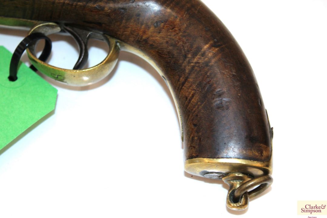 A pair of 1842 model percussion coast guard pistol - Image 10 of 21
