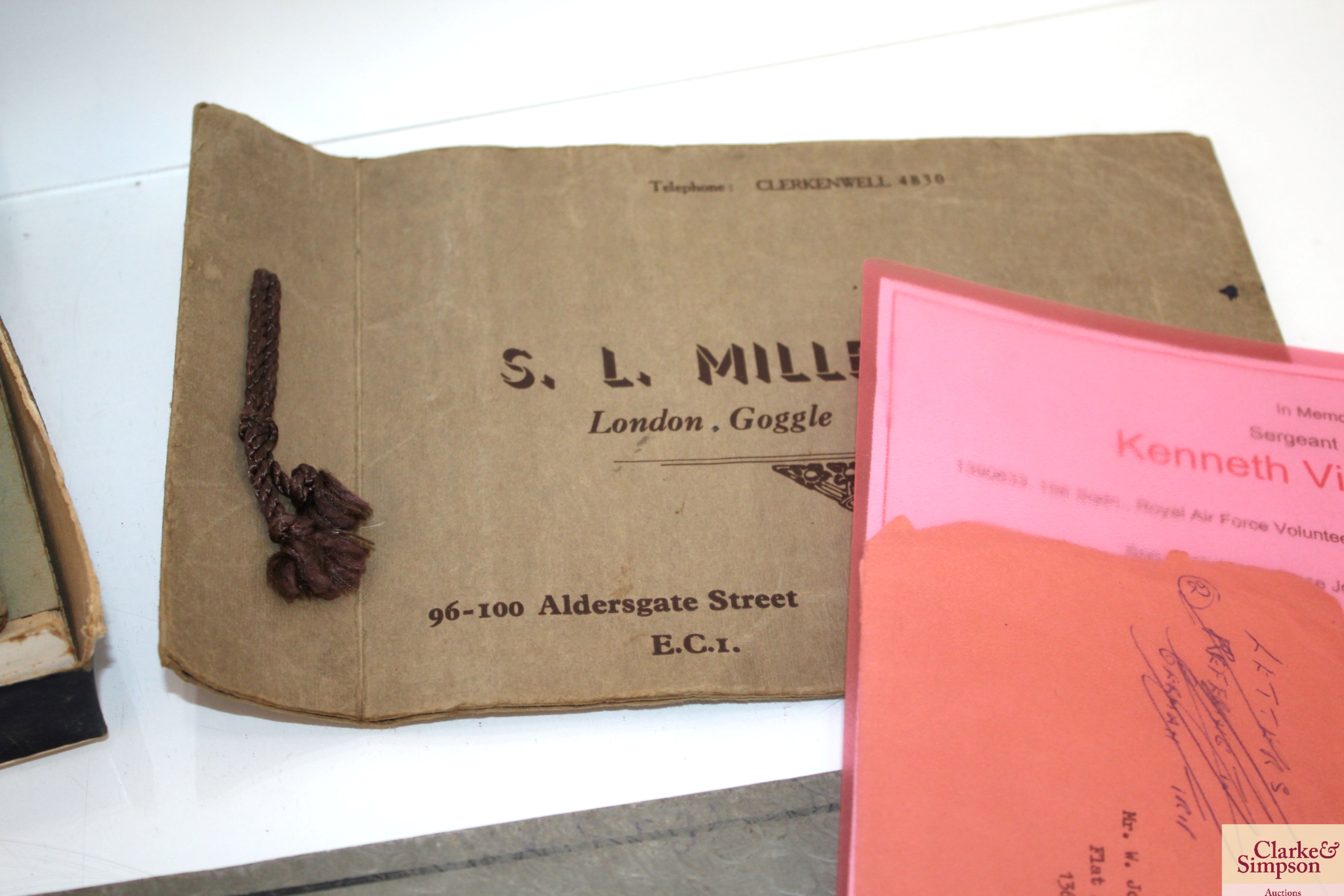 Two WWII groups of medals and ephemera relating to - Image 15 of 15