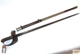 A British 1895 / 1897 Infantry Officers sword with