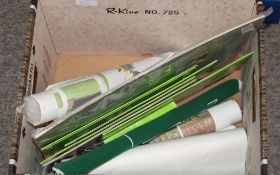 A quantity of scenery and layout items for N Gauge