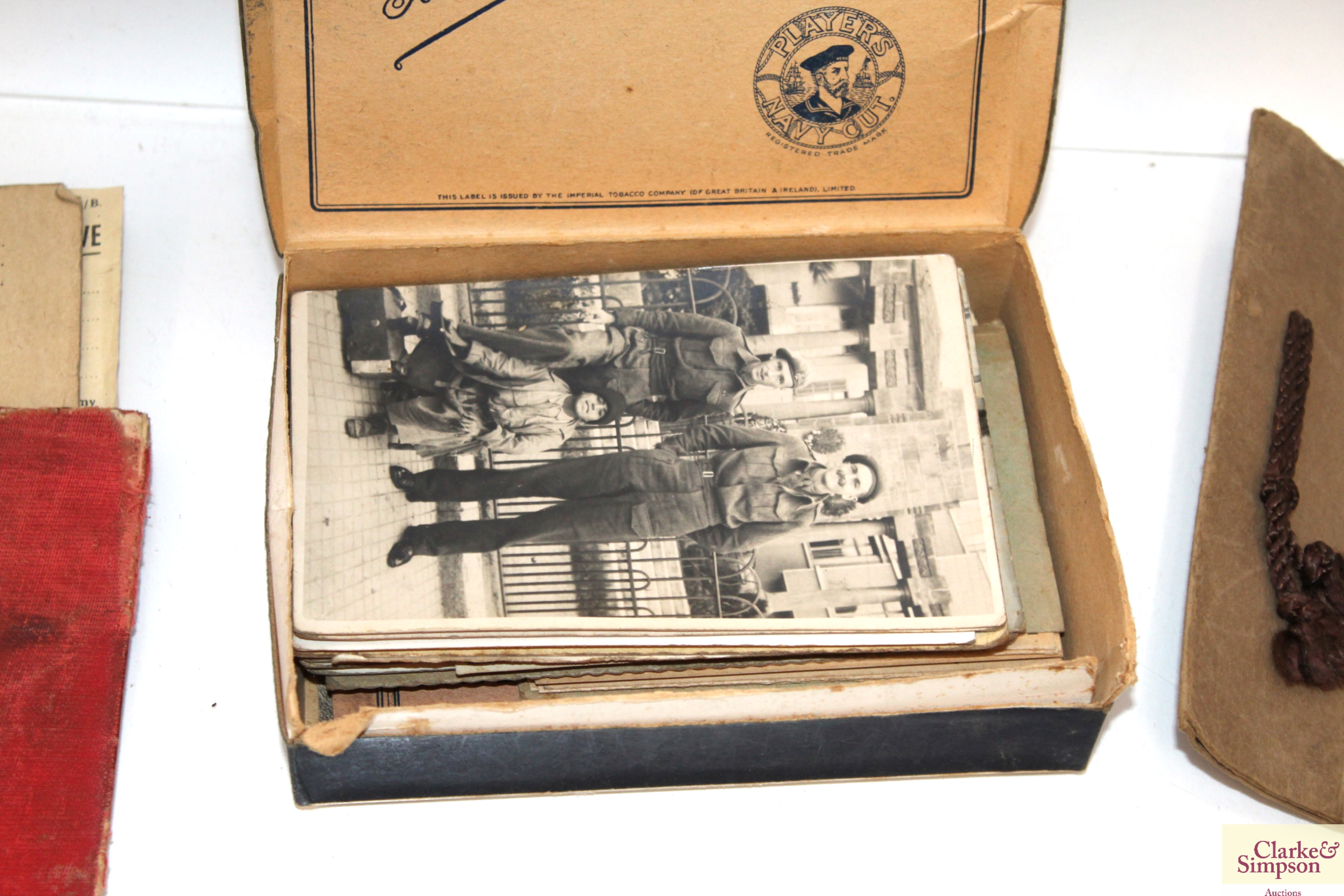 Two WWII groups of medals and ephemera relating to - Image 2 of 15