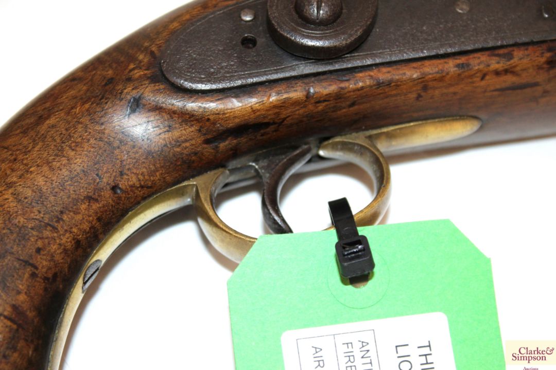 A pair of 1842 model percussion coast guard pistol - Image 5 of 21