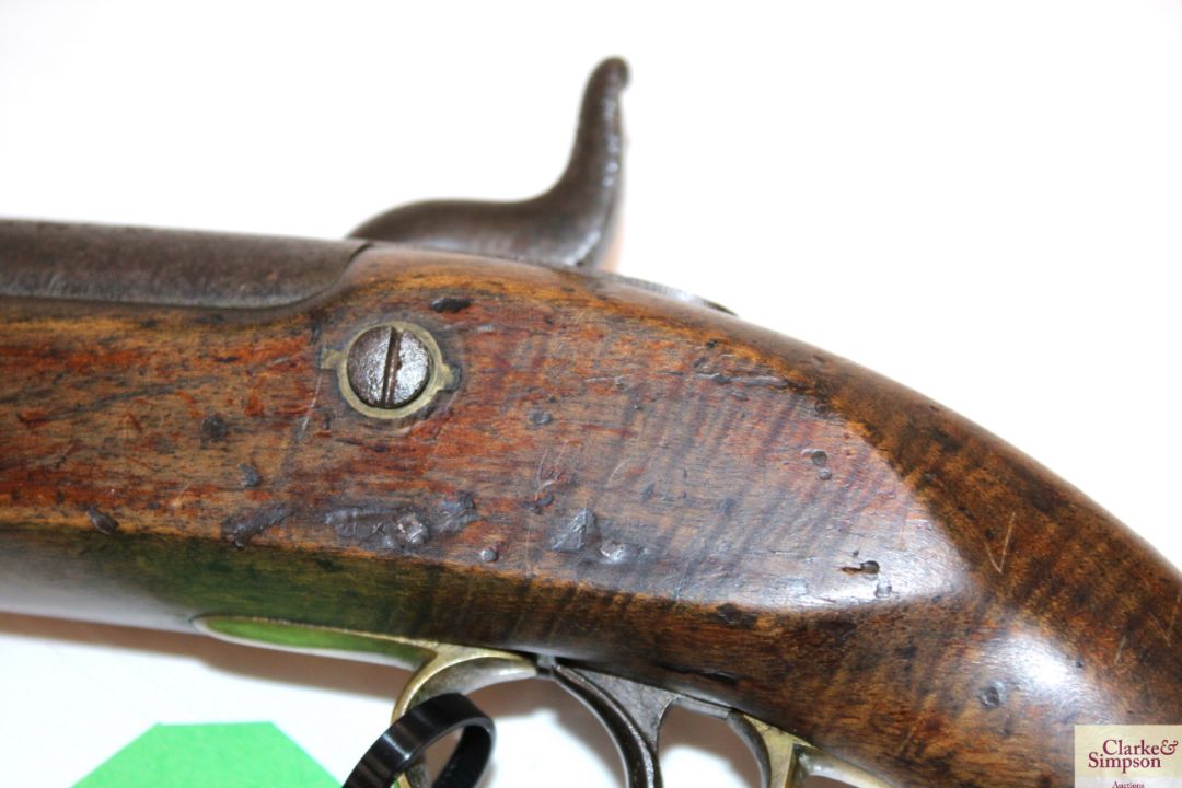 A pair of 1842 model percussion coast guard pistol - Image 9 of 21