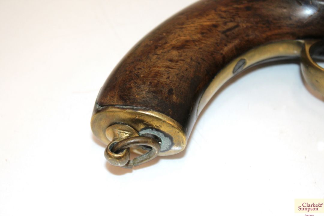 A pair of 1842 model percussion coast guard pistol - Image 16 of 21