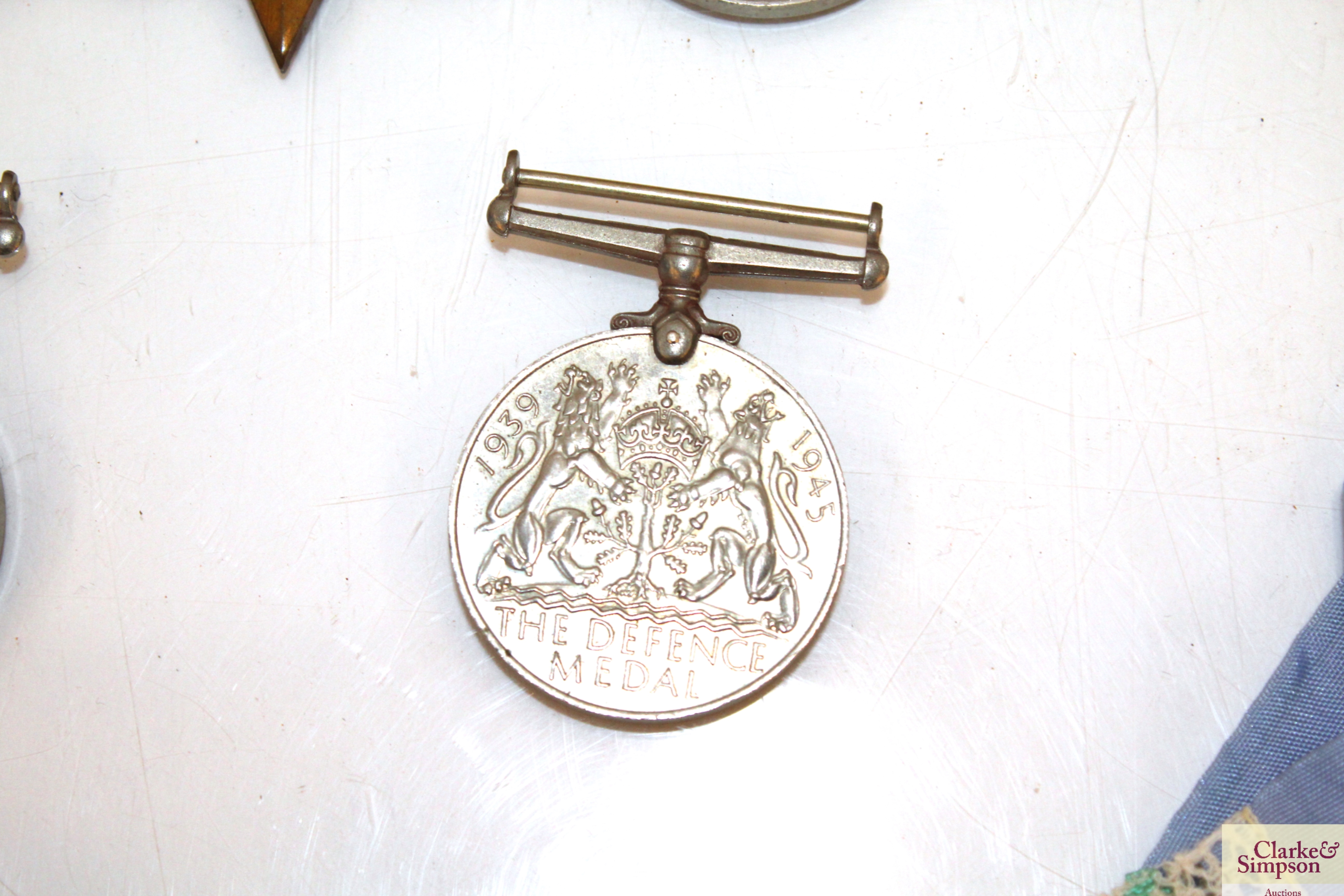 Two WWII groups of medals and ephemera relating to - Image 8 of 15