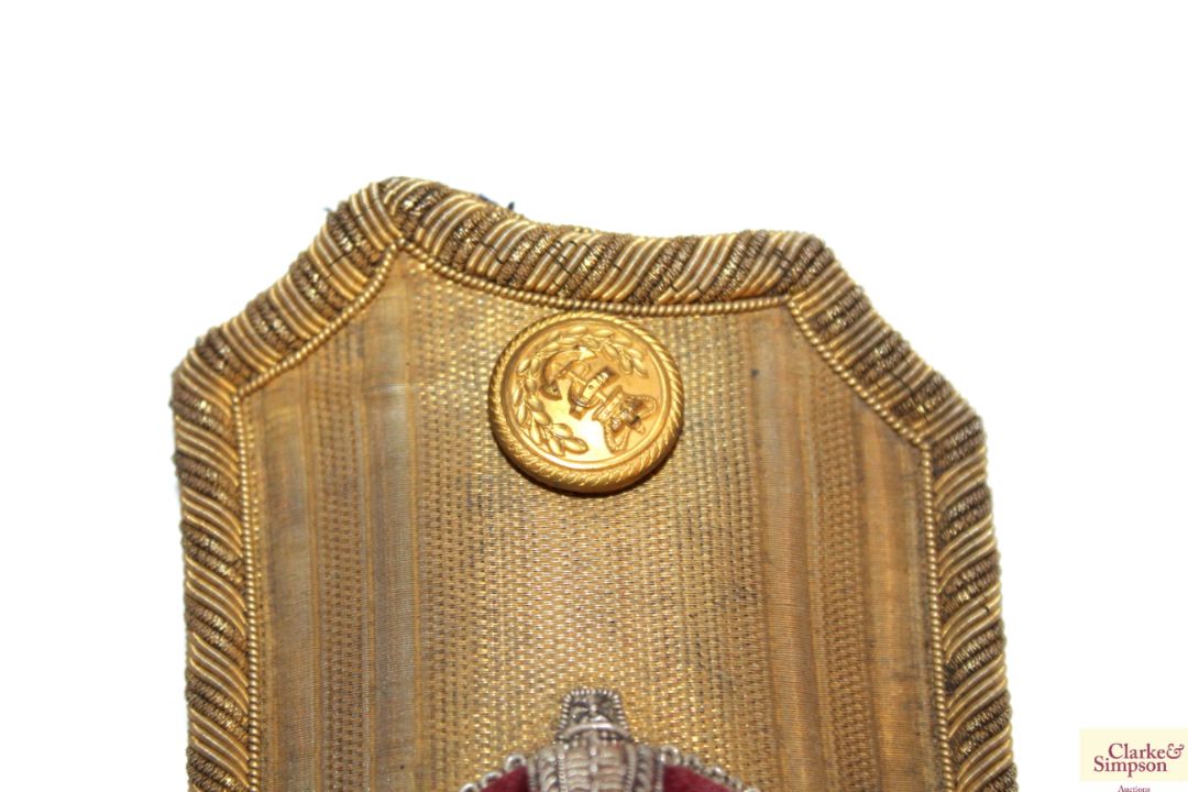 An early 20th Century Naval bicorn hat by Gieves L - Image 17 of 20