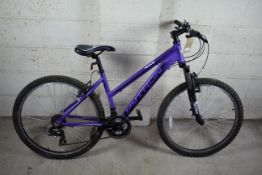 A ladies Rockpython 6061 aluminium frame 26