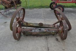 Matching set of 4x Clayton & Shuttleworth cast iro