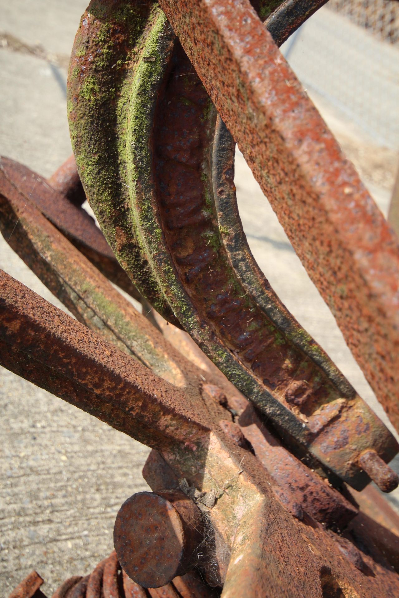 Maynard horse drawn root lifter. With opel wheel system. - Image 14 of 16
