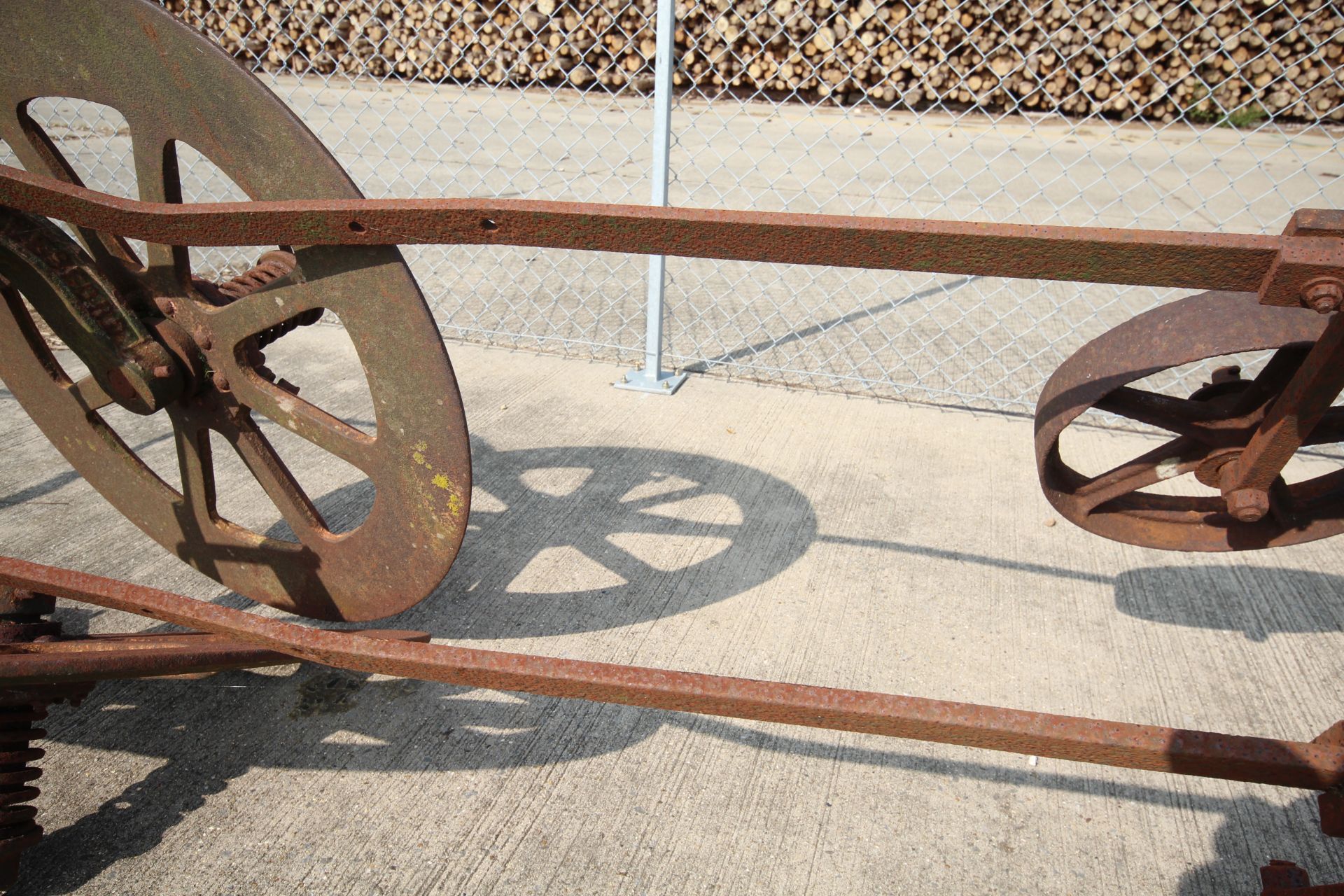Maynard horse drawn root lifter. With opel wheel system. - Image 10 of 16