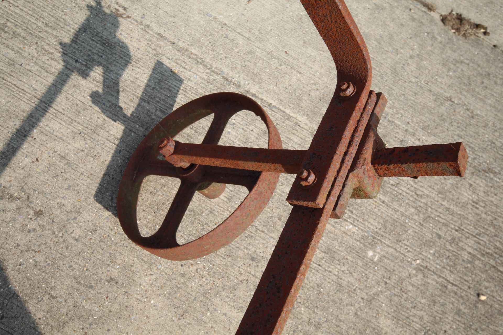 Maynard horse drawn root lifter. With opel wheel system. - Image 12 of 16