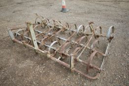 Ferguson Spring Tooth Harrow. Three gang. Later headstock. Model K-BE-A31.