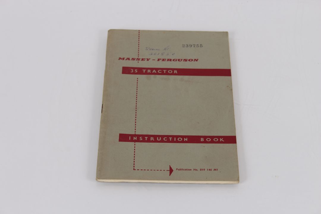 5x Massey Ferguson instruction books: 35, 32-7 Unit Seeder,740 Offset Forager, 722 Mounted Tandem - Image 2 of 6