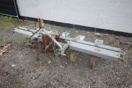 Massey Ferguson PTO driven Unit Seeder. Model 32-7. Serial number V840. Supplied by Wrentham