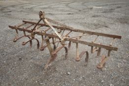 Ferguson Spring Tine Cultivator. Model 9S-KE-20. Serial number 12220. Badged.