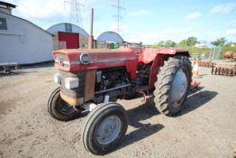 Massey Ferguson MF165 Multi-Power 2WD tractor. Serial Number 141638. Registration KRT 563P (no