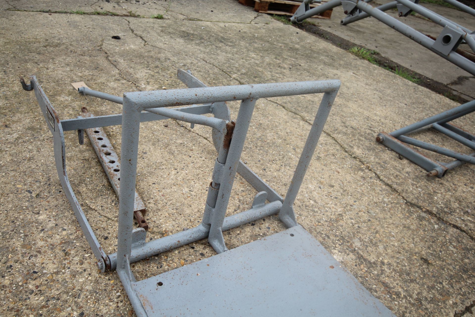 Culverwell sack lifter. With 9-hole drawbar. Machine number 2747. Badged. - Image 6 of 10