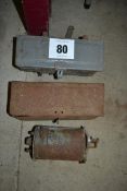 2x Ferguson toolboxes and an alternator.