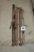 Tamkin Ferguson top link; 2x Ferguson top links and adjustable Massey Ferguson top link.
