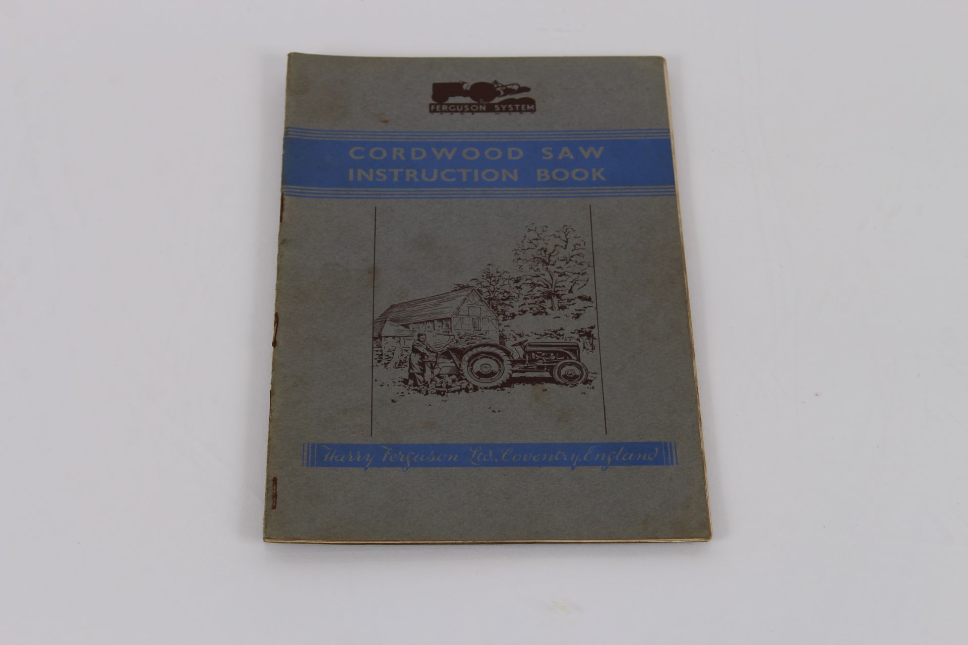 4x Ferguson implement instruction books: Disc Plough, Cordwood Saw, Universal Seed Drill, Fertiliser - Image 3 of 5
