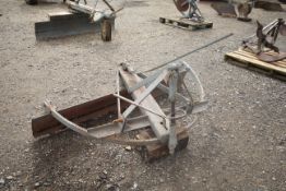 Ferguson Earth Leveller and Blade Terracer. Model B-FE-20. With correct top link. No badge.