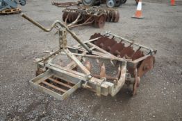 Massey Ferguson Offset Disc Harrow. Model 765. No badge.