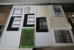 Various copy instruction books.