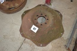 Ferguson rear wheel centre.
