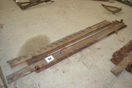 Quantity of Ferguson/ Massey Ferguson 5ft mower blades.