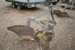 Massey Ferguson single furrow 16in plough. With disc and skimmer. Model 798. Serial number