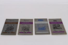4x Ferguson implement instruction books: Mouldboard Plough, Sub-soiler, Steerage Hoe, Agricultural