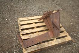 Massey Ferguson Subsoiler. Model 727. Serial number A1995. Badged.