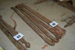 4x Ferguson lower link arms.