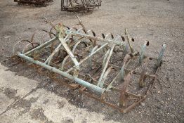 Ferguson Spring Tooth Harrow. Three gang. Earlier headstock. Model K-BE-A31. Supplied new by