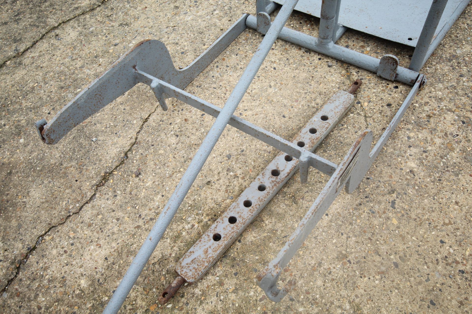 Culverwell sack lifter. With 9-hole drawbar. Machine number 2747. Badged. - Image 8 of 10