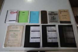 Massey Ferguson 796 butterfly plough parts book; McCormick B-45 baler operators manual; Ransomes