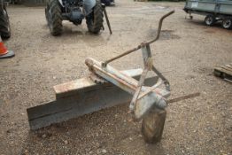 Massey Ferguson Multipurpose Grader Blade. Model 721. Serial number S8591. Badged.
