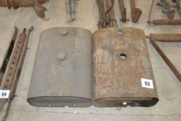 2x Ferguson TED fuel tanks.