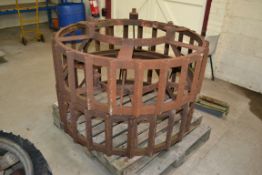 Pair of Catchpole cage wheels to fit Ferguson.