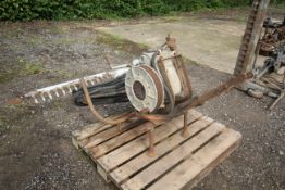 Ferguson 25 CFM Hydrovane Compressor. Model A-UE-20. Serial number 200. Hydrovane badge: Model 2504.