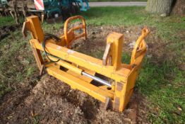 Ritchie soft hands bale squeeze. JCB Q-Fit brackets. V