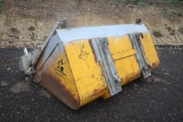 Suton hydraulic bucket brush. With Sanderson bucke