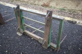 Suton big bale spike. JCB Q-Fit brackets. Included by kind permission. V