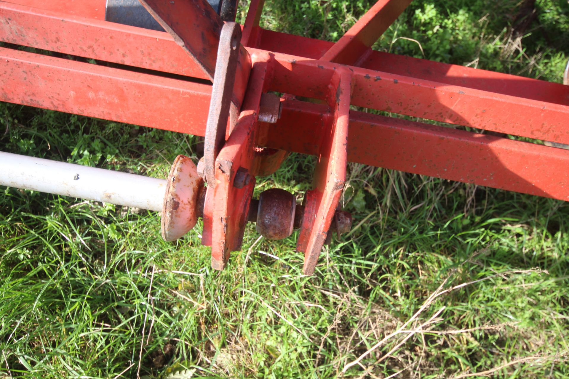 Kongskilde 6m hydraulic folding Vibroflex. Tungsten tips. V - Image 6 of 21