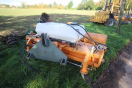 Bema 35-Dual 2300 Schlepper linkage mounted road brush. 2009. With collector and water tank. V