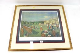 A John King signed limited edition print (141/250)