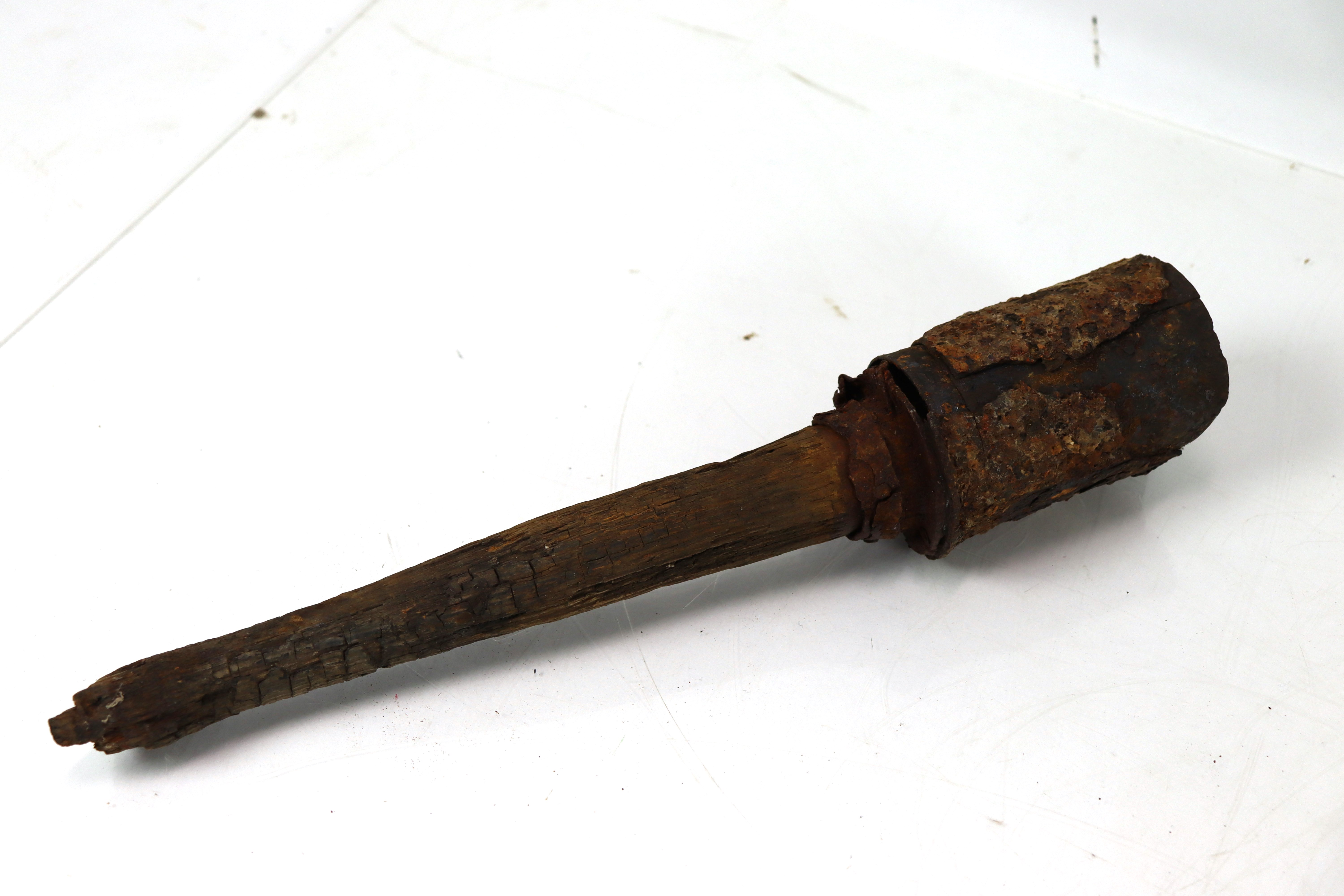 A WWI battlefield quantity of relics including Ger - Image 4 of 6