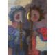 Rosina Wachtmeister, "Two Golden Flutes" signed limited edition print  541-995, plate 70cm x 50cm - Image 1 of 2