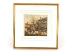 Attributed to Thomas Churchyard, study of St. Mary