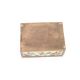 An early 20th Century Chinese jade box, decorated with hardstone flowers, 13cm - Image 3 of 4